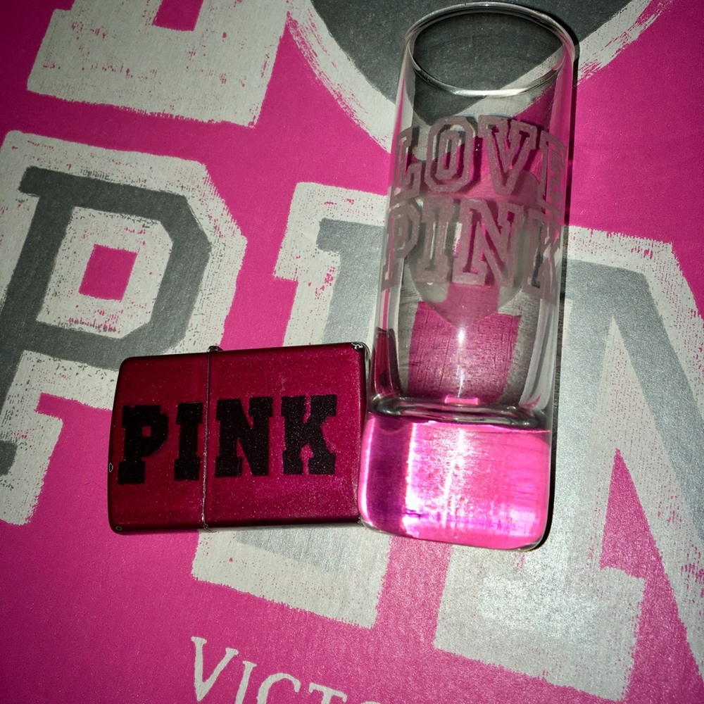 Victoria’s Secret pink vintage JUST SHOWING